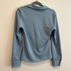 Zara long sleeve sparkly top